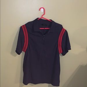 Men’s zipper down polo